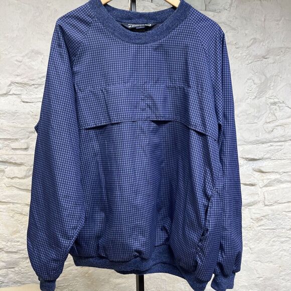 Sunderland of Scotland Weatherbeater Waterproof Jacket Pockets Houndstooth Golf - Picture 1 of 16